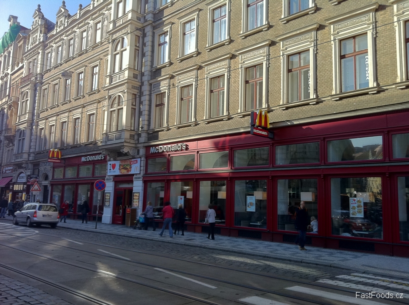 McDonalds Vodičkova 15, Praha 1