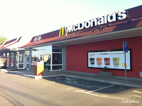 McDonalds Průhonice, D1 4.5km